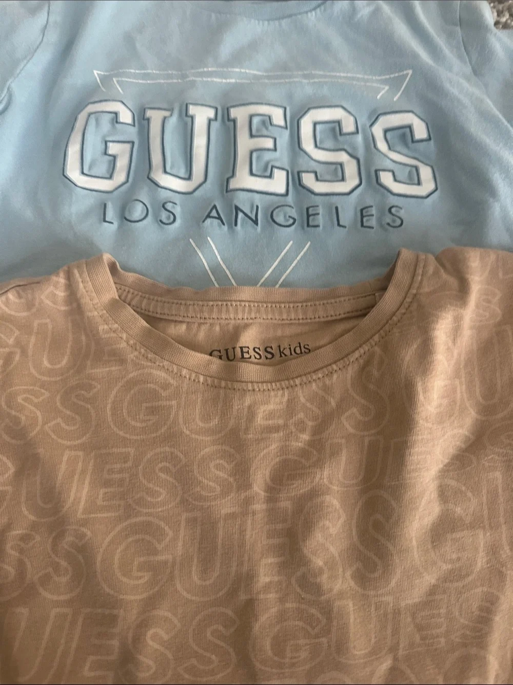 Nike Kids Red and Light Blue Short Sleeve Tees Pack